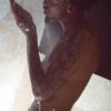 august alsina showing off his thick dick