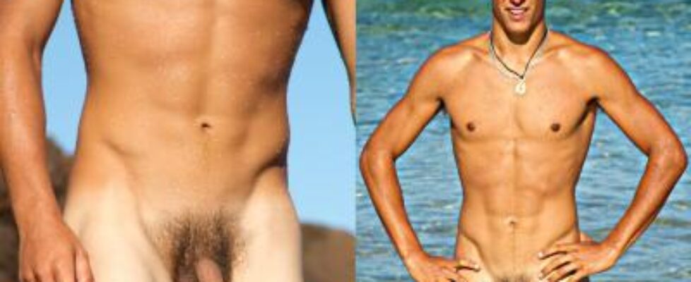 nude boys on beach