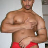 theluckeystar rico cane in red