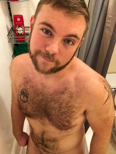 beard trim on tummy and tushie tuesday