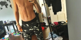 hayes grier shirtless