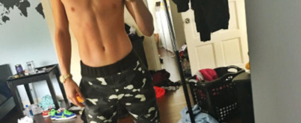 hayes grier shirtless