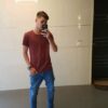 sexy fit guy with a beautiful cut cock