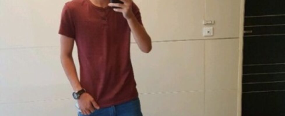 sexy fit guy with a beautiful cut cock