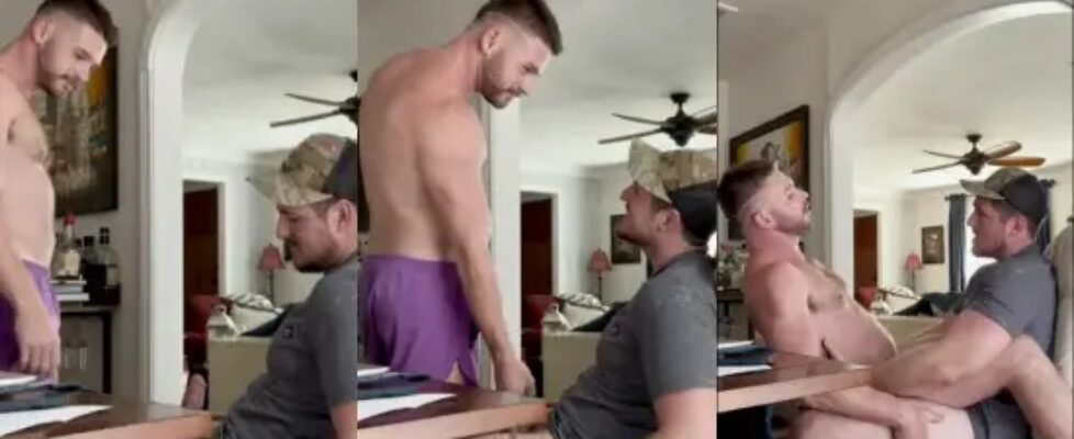 The.scruffy.texan taking a break to fuck