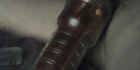 enjoying my fleshlight with my new fleshlight