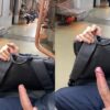 Jerking on the metro