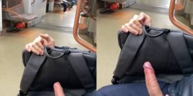Jerking on the metro