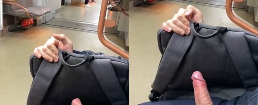 Jerking on the metro