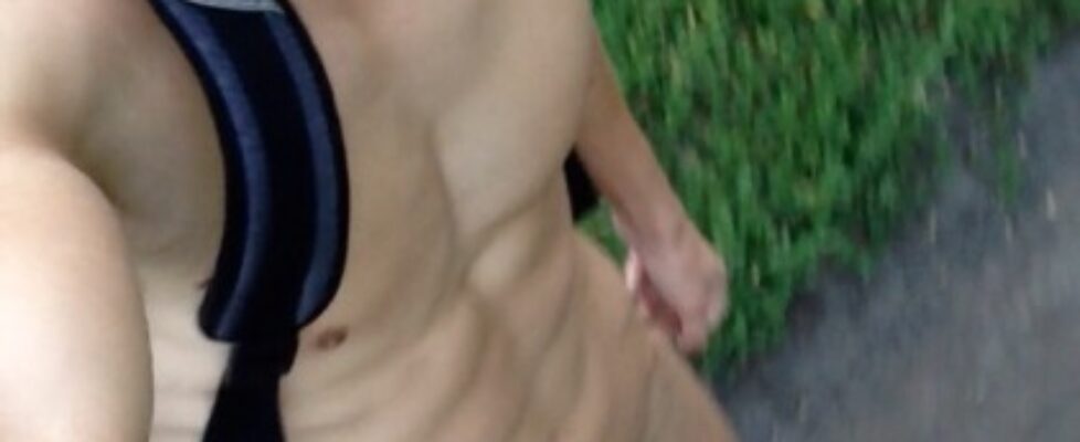 naked walk in the fields