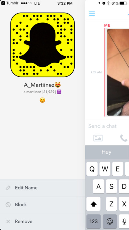 ojo con éste chamaco te añade al snapchat para