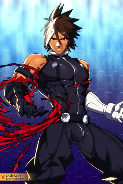 this is a character from the king of fighters 2002