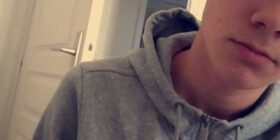 young straight french boy with nice abs and dick