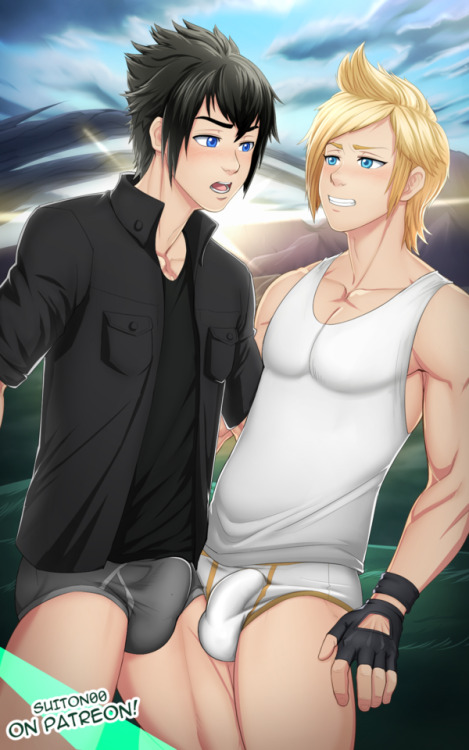 final fantasy xv prompto x noctis 2 so