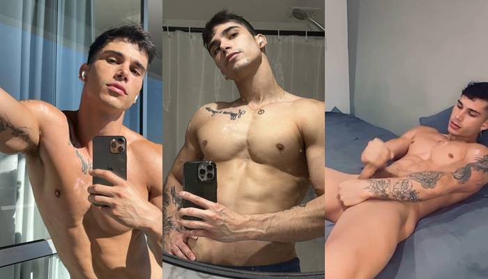Lucas oliveira (piquezika) jerks off yet again