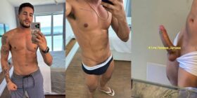 Quick clip of vitor andrade (vitorandradeofi) showing off his cock