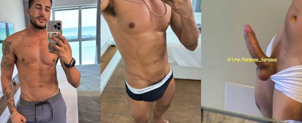 Quick clip of vitor andrade (vitorandradeofi) showing off his cock