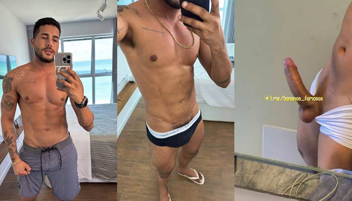 Quick clip of vitor andrade (vitorandradeofi) showing off his cock