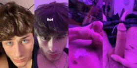 Spicy jerk compilation with a tiktoker