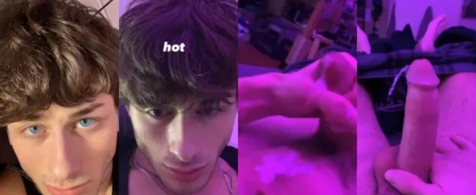 Spicy jerk compilation with a tiktoker