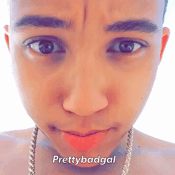 he got a baby face
