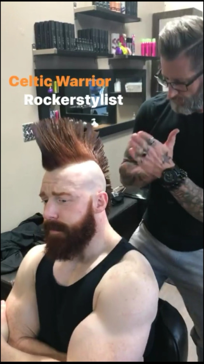 sheamus with david hensley ig story pics