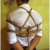 strip tease a horny boy in executive wear his