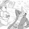ishimoshi me drawing a horribly cute comic