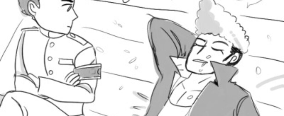 ishimoshi me drawing a horribly cute comic