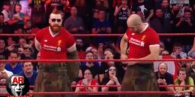 deidrelovessheamus sheamus and cesaro looking