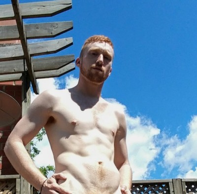 enjoying the sun the best way i can