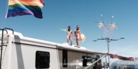 scotter81 rooftop party on the playa looks