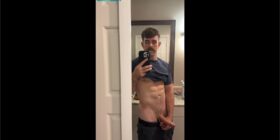 Spitting on my big cock and getting it hard john (bigboyplay)