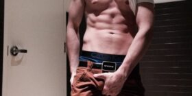 horny barista at work