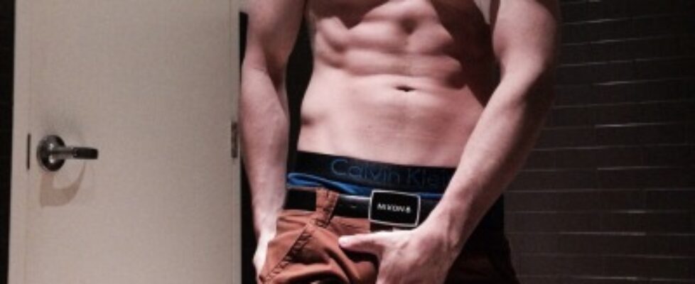 horny barista at work