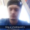this scally lad sent me a snap of his cock whilst
