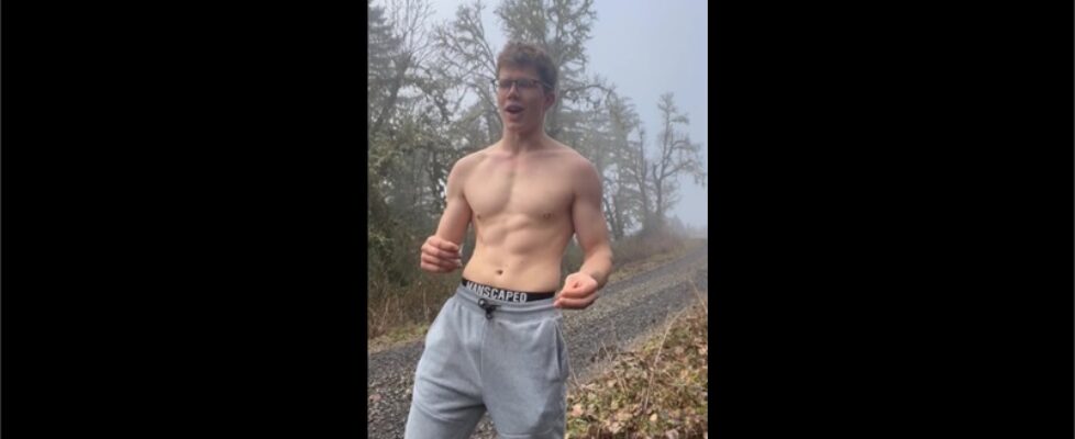 Getting naked on the side of the road after a run ben mcconnell (benloves12)