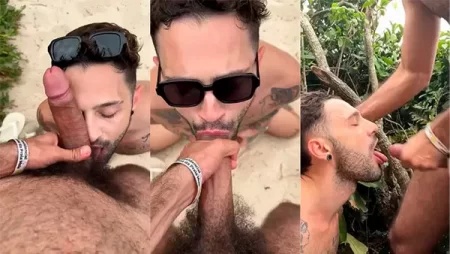 Igor lucios and milo galician cruising at gay beach