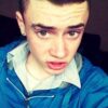cute chav showin his thick cock and baby bum