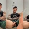 Jake andrich (jakipz) talks to you as he cums on his feet