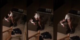 Secretly recording my husband fuck his hookup in the basement