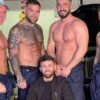 Andy lee group suck with ryan lee, troywhiteuk, cruzlondonxxx and bigstevesworld