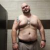 daddy at the gym getting clean and dressed hope