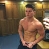 blond muscle guy